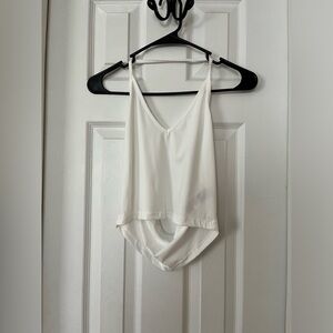 SHEIN White Halter Top